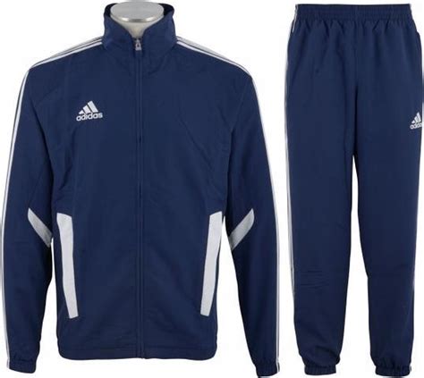 blauw adidas pak|Adidas trainingspak mannen.